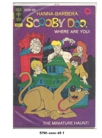 Scooby Doo... Where Are You! #13